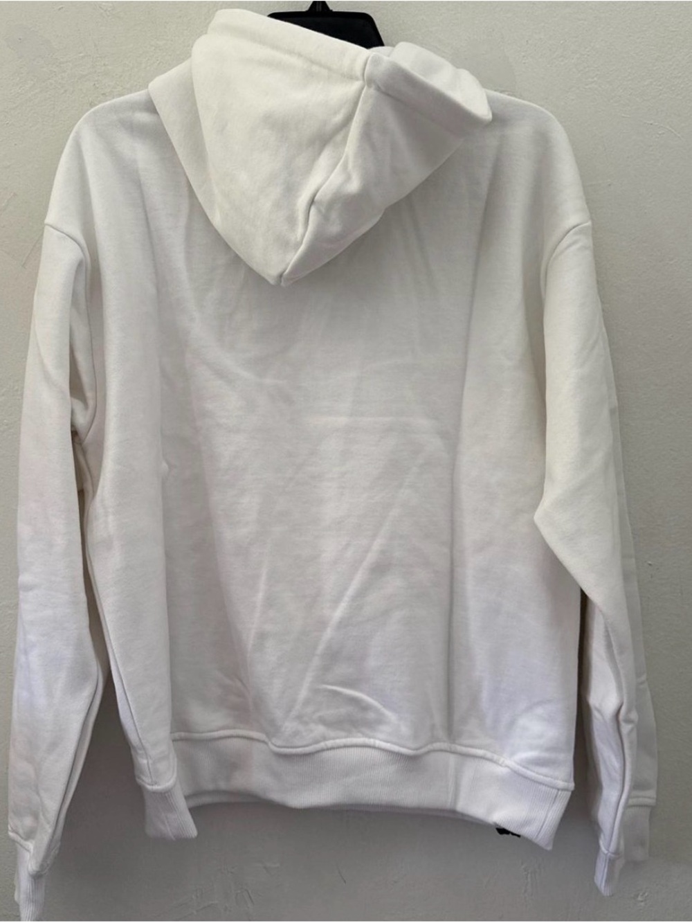 Kith White Hoodie with Blue Hebrew Logo - Picture 2 of 7